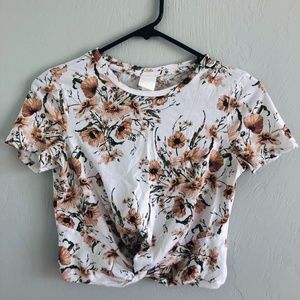 floral t-shirt